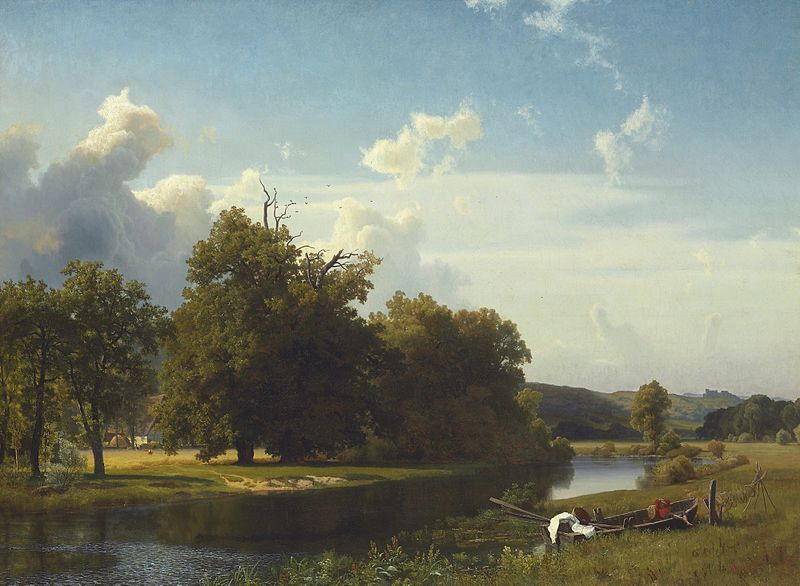 A River Landscape, Westphalia